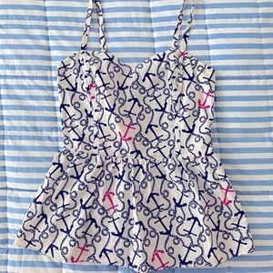 Lily Pulitzer Anchor Tank